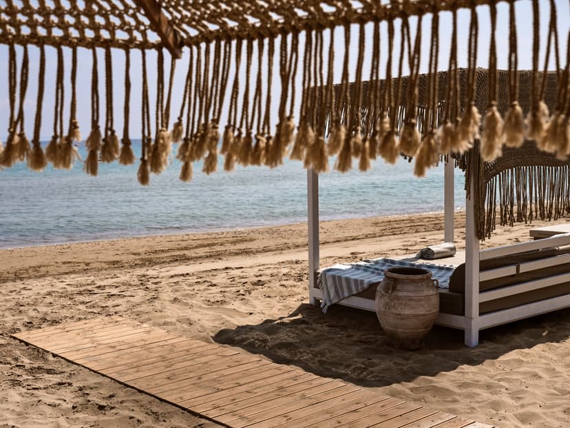 Cabana Beach Bed 1st Row