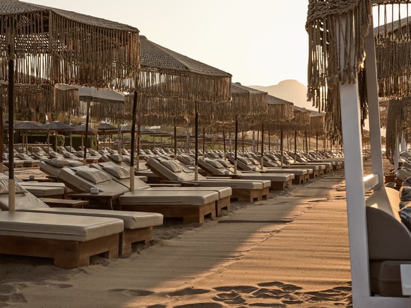 Seaside Sun Bed 3rd Row